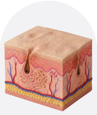 skin-cross-section-wrinkles-texture-aging-skin-layers